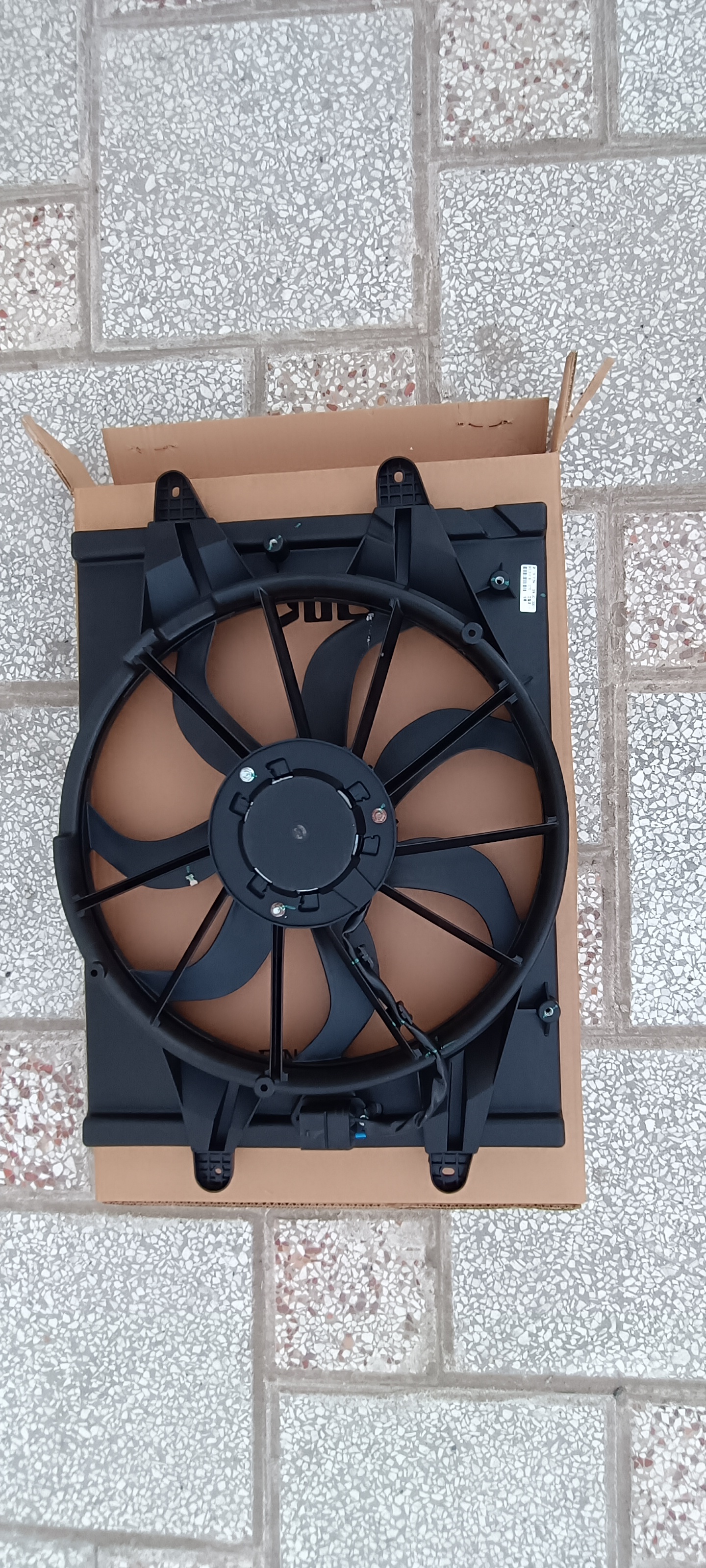 فن رادیاتور تیگو ۷ پرو مجموعه فن tiggo7pro